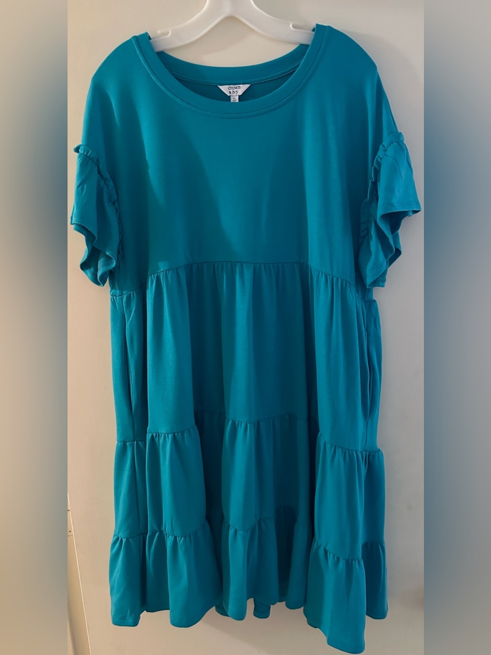 Crown & Ivy Tshirt Dress with pockets